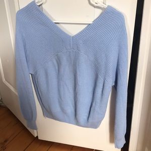 Light blue sweater
